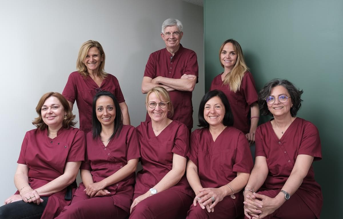 photo de l'équipe du cabinet d'orthodontie
